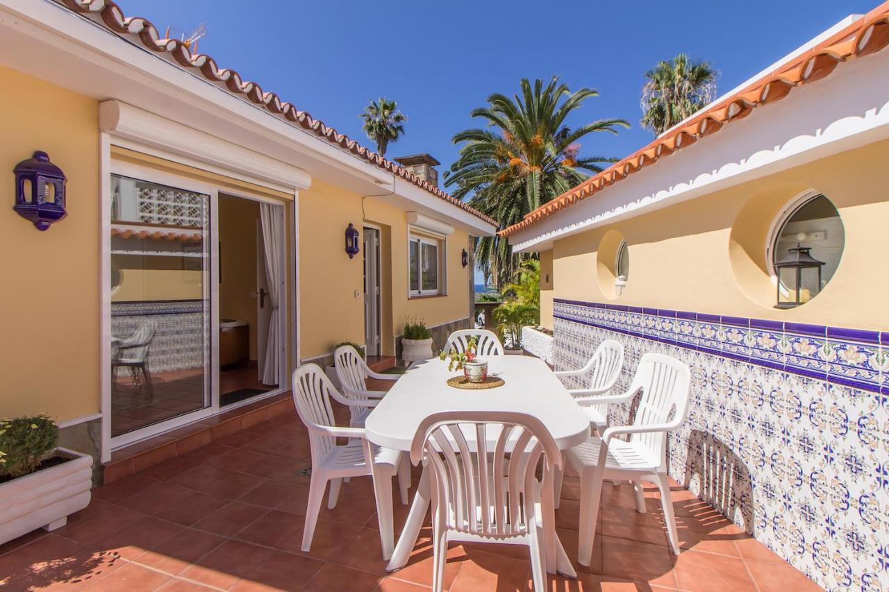 Villa In Protected Space In Front Of The Sea Los Realejos Buitenkant foto